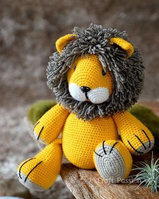 Amigurumi Lion Crochet Pattern by Craft Passion