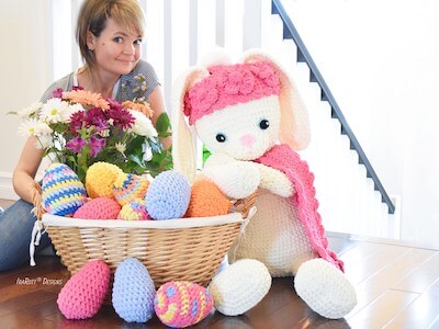 Sunny, The Big Easter Bunny Crochet Pattern by Ira Rott Patterns