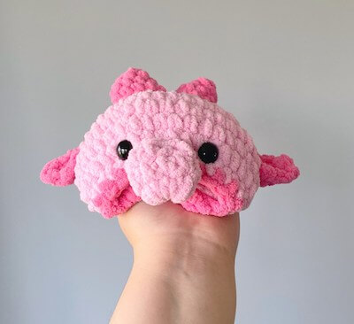 3. Blobfish Free Crochet Sea Creatures Pattern by Spin A Yarn Crochet