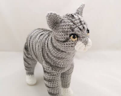 Cat Crochet Animal Pattern by Niggy Arts Patterns