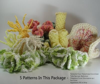 Coral Reef Crochet Pattern by Artsy Phartsy Garden