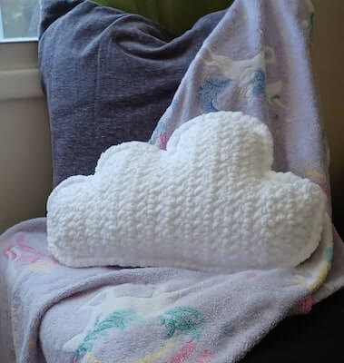 Crochet Cloud Pillow Pattern by Eye Of A Kind Crafts