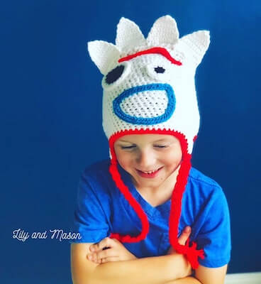 Crochet Forky Hat Pattern by Lily And Mason Boutique