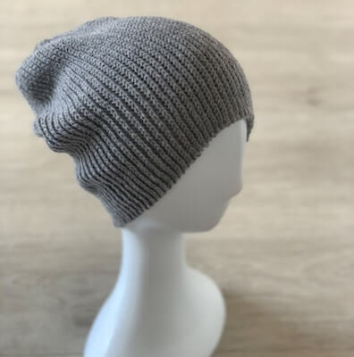 Fisherman's Winter Ribbed Beanie Crochet Pattern by Dora Does