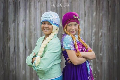 Frozen Crochet Hat Pattern by Mandag 433