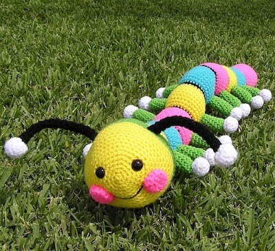 Harry, The Worm Crochet Pattern by Bvoe 668