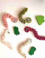 10 Crochet Worry Worms Patterns - Crochet News