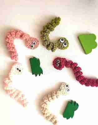 How To Crochet Worry Worms by Start Crochet