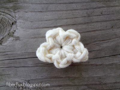 One Round Cloud Crochet Pattern by Fiber Flux