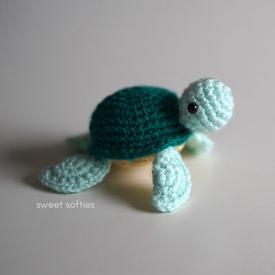 Tori, The Turtle Crochet Pattern by Sweet Softies