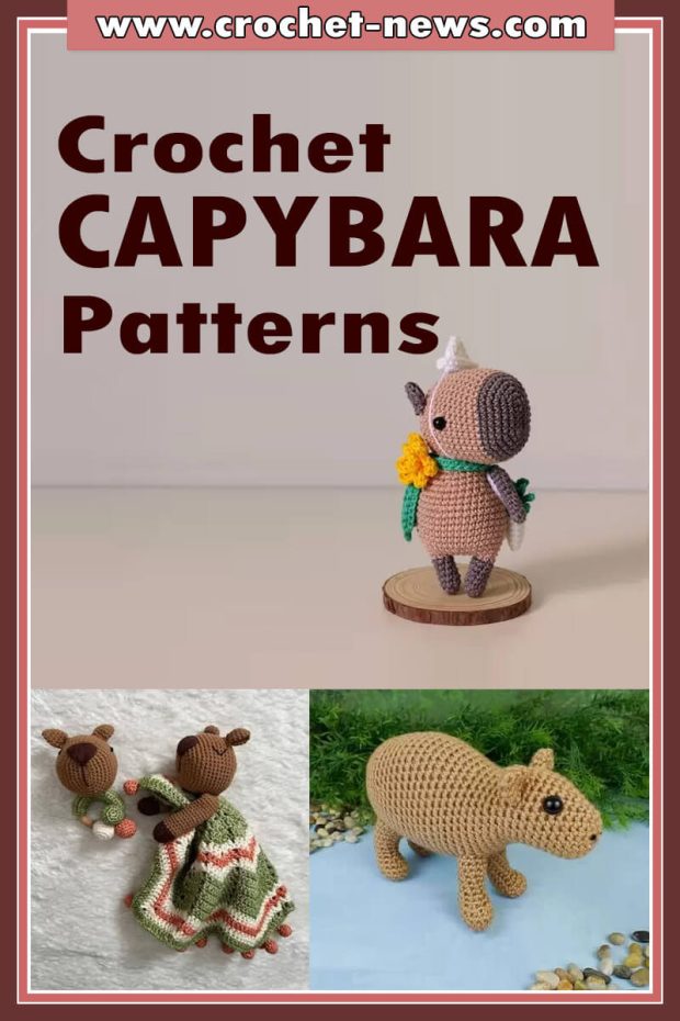 Crochet Capybara Patterns