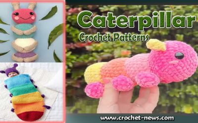 15 Crochet Caterpillar Patterns