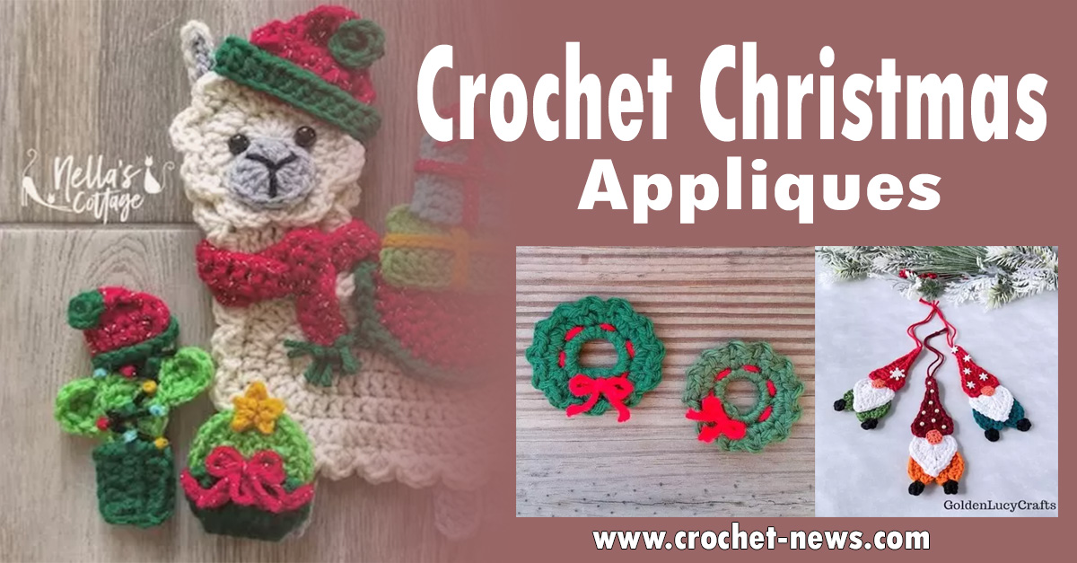 Crochet Christmas Appliques