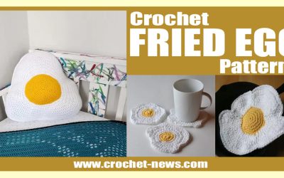10 Crochet Fried Egg Patterns