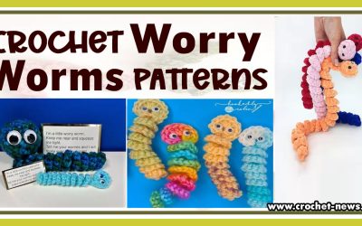 10 Crochet Worry Worms Patterns