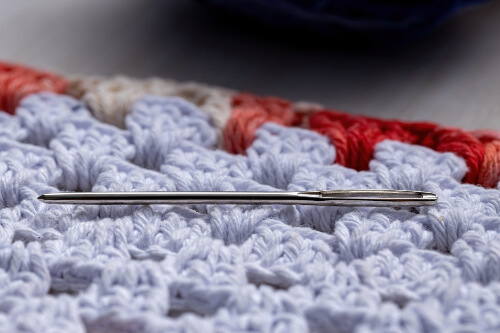 Tapestry needles are a staple tool for crocheters