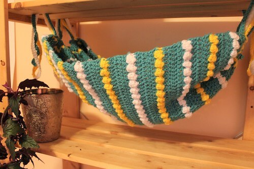 Crochet Cat Hammock Pattern by Mataya Made