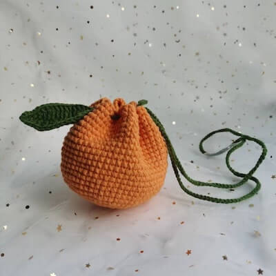 Crochet Fruit Pouch Pattern by Lily's Handmade Store