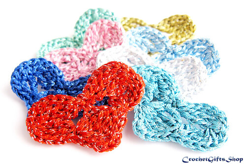 Crochet Heart Motif Pattern by Irina Mulyavko