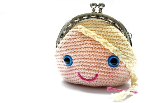 Crochet Princess Coin Purse Pattern by Ala Sascha