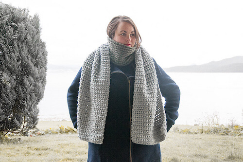 Crochet Scato Scarf Pattern by Joy Of Motion Crochet