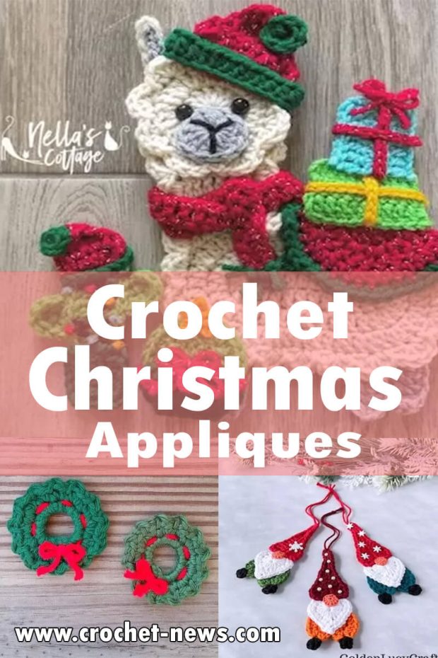 Crochet Christmas Appliques
