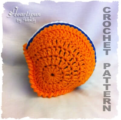 Crochet Football Helmet Pattern by Heartspun By Wendy