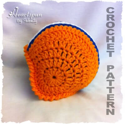20 Crochet Helmet Patterns Crochet Football Helmet Pattern by Heartspun By Wendy