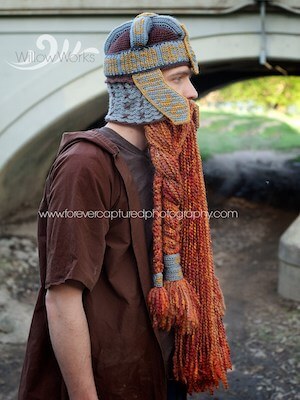 20 Crochet Helmet Patterns Crochet Gimli Inspired Helmet Pattern by R Crafty Creations