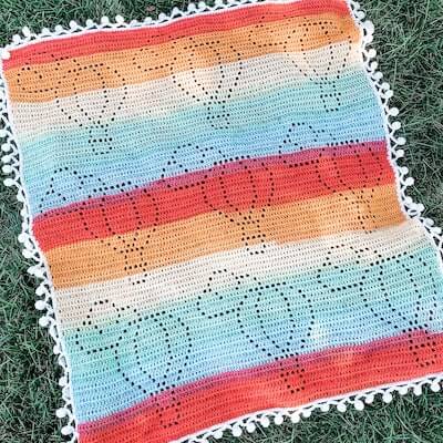 Crochet Hot Air Balloon Blanket Pattern by Owl B Hooked