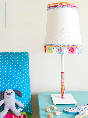 Crochet Lamp Shade Trim Pattern by Creative Jewish Mom