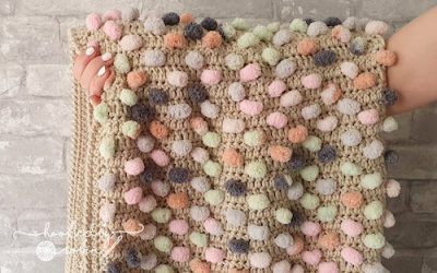 10 Crochet Pom Pom Blanket Patterns
