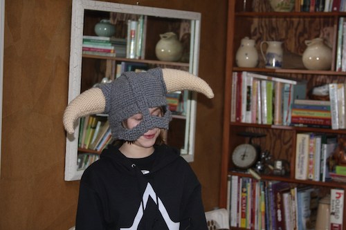 20 Crochet Helmet Patterns Crochet Skyrim Viking Helmet Pattern by Creative Excess