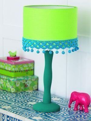 Fringed Lamp Shade Trim Crochet Pattern by The Knitting Network