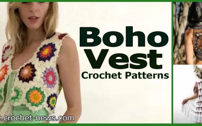 10 Boho Vest Crochet Patterns