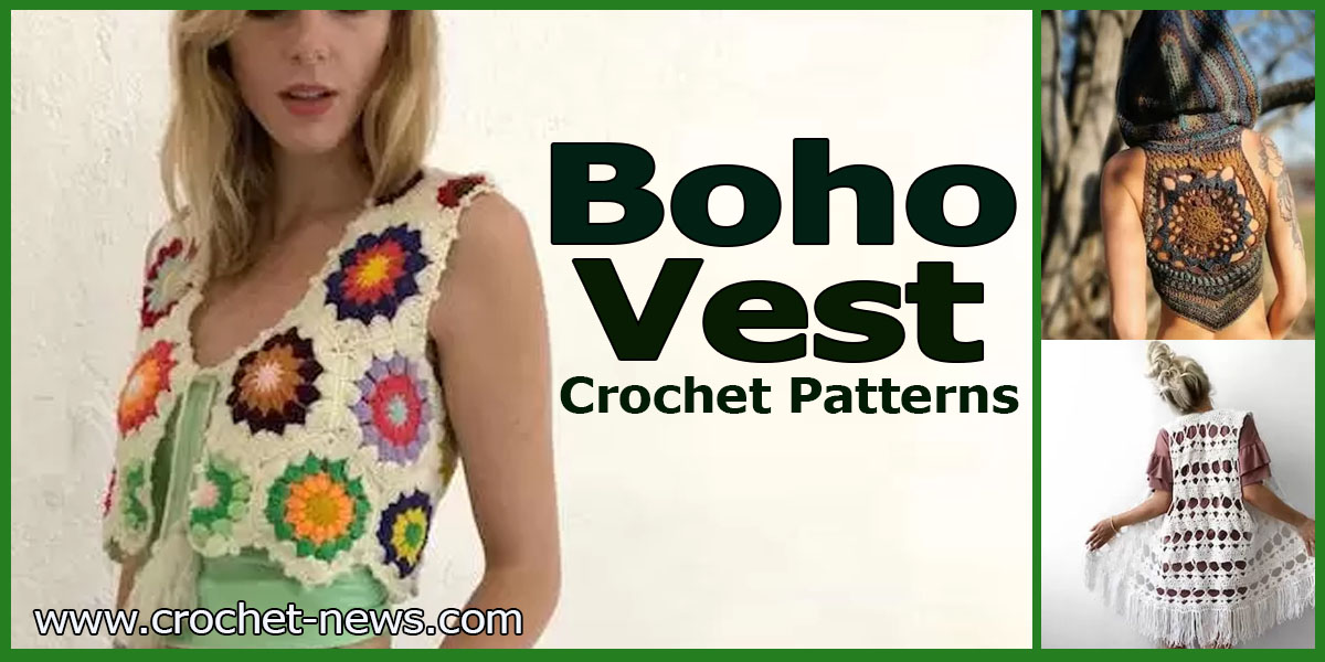 Boho Vest Crochet Patterns