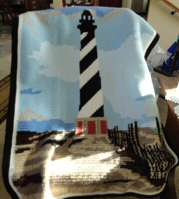 Cape Hatteras Lighthouse Pattern by bjshobe
