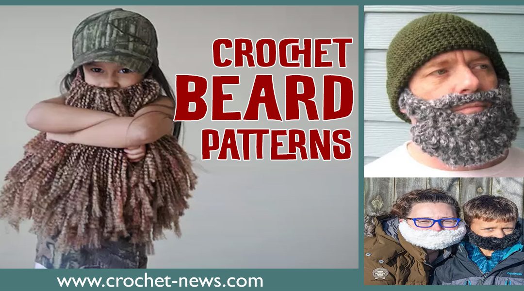 10 Crochet Beard Patterns