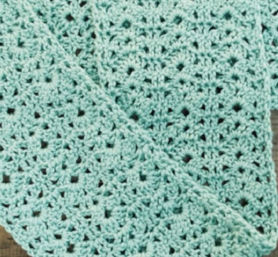 Shell Stitch Scarf Pattern by All Free Crochet