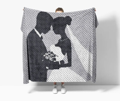 Wedding Crochet Graph Pattern by C2C PatternShop