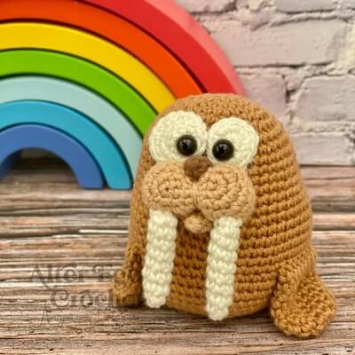 Crochet Amigurumi Walrus Pattern by Alter Ego Crochet