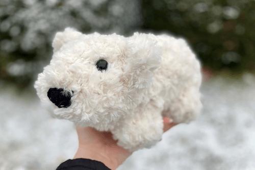 Amigurumi Polar Bear Crochet Pattern by Crafty Kitty Crochet