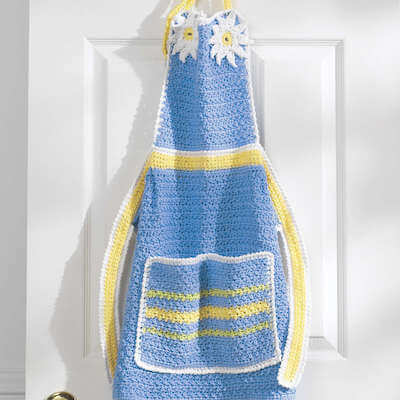 Crochet Apron Pattern by Yarnspirations