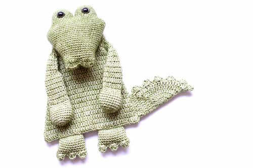 Crochet Crocodile Ragdoll Pattern by Ala Sascha