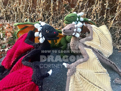 Crochet Game Of Thrones Dragon Pattern by Cortney Nicole