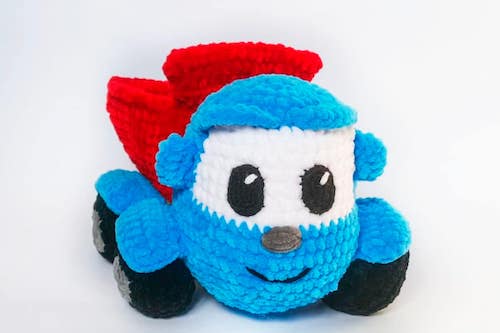 Crochet Little Toy Truck Pattern by Artego Toys Design