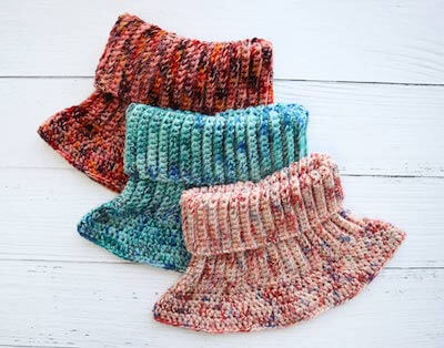 Crochet Neck Warmer For Kids by Adore Crea