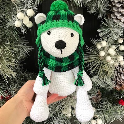 Crochet Polar Bear Pattern by Crochet To Play