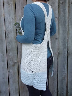 Crochet Rosemary Pinafore Apron Pattern by Camexia Designs