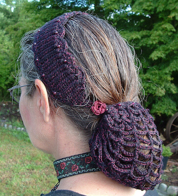 Crochet Snood Pattern by Kathryn White